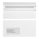 Artikelbild 1 für dundee Briefumschläge DIN lang mit Fenster weiß selbstklebend 25 St., Artikelnummer 611835