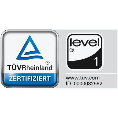 Artikelbild 6 für Dauphin Bürostuhl Indeed operator Stoff beige, Gestell schwarz, Artikelnummer 125589