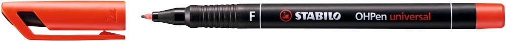 STABILO OHPen Universal Permanent Marker – 8er Set, 0,4 Mm, Für Glatte Oberflächen