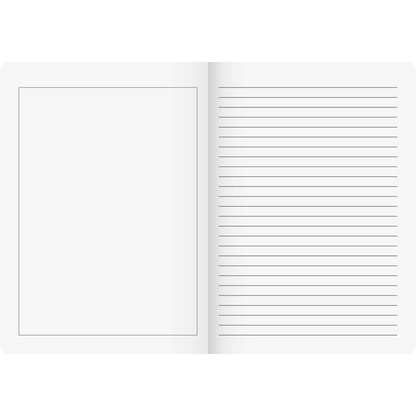 Artikelbild 2 für BRUNNEN Geschichtenheft Lineatur 4G liniert DIN A4 ohne Rand, 16 Blatt, 1 St., Artikelnummer 972277