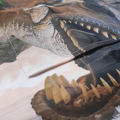 Artikelbild 5 für ROTH Jungen Kinder Malschürze Tyrannosaurus grün Einheitsgröße 1 St., Artikelnummer 580729