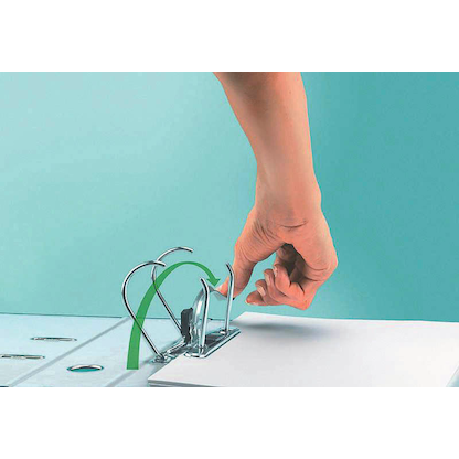 Artikelbild 5 für LEITZ 1010 Ordner schwarz Kunststoff 8,0 cm DIN A4, 1 St., Artikelnummer 859157