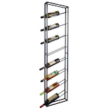 Artikelbild 1 für WOHNLING Weinregal schwarz 36,0 x 8,0 x 150,0 cm, 1 St., Artikelnummer 166399