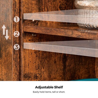 Artikelbild 11 für VASAGLE Sideboard, LSC089B01V1 braun 70,0 x 30,0 x 80,0 cm, 1 St., Artikelnummer 289719