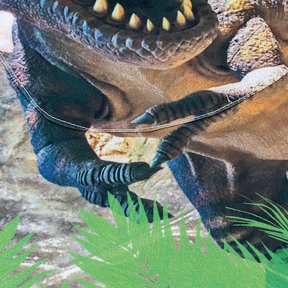 Artikelbild 6 für ROTH Jungen Kinder Malschürze Tyrannosaurus grün Einheitsgröße 1 St., Artikelnummer 580729