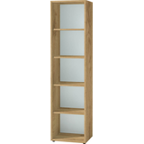 Artikelbild 1 für GERMANIA Aktenregal Monteria navarra-eiche, weiß 50,0 x 37,0 x 196,0 cm, 1 St., Artikelnummer 121477