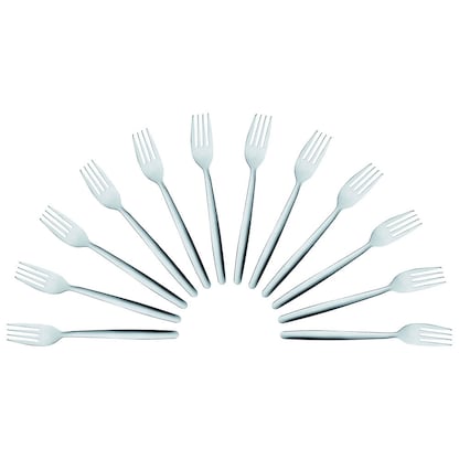 Artikelbild für solex® Gabeln TM 80 silber, 12 St., Artikelnummer 984000