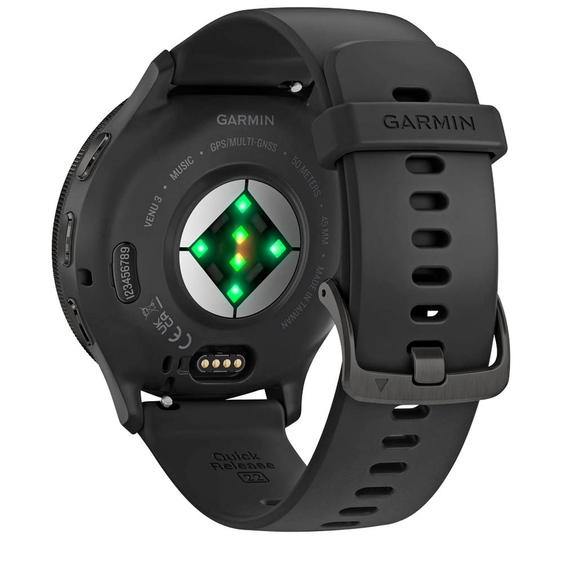 GARMIN Venu 3 Smartwatch schwarz, schiefergrau | office discount
