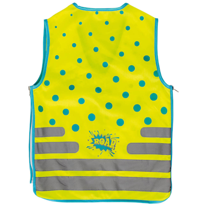 Artikelbild 6 für ROTH Jungen Kinder-Warnweste Roar neongelb Einheitsgröße, Artikelnummer 580817