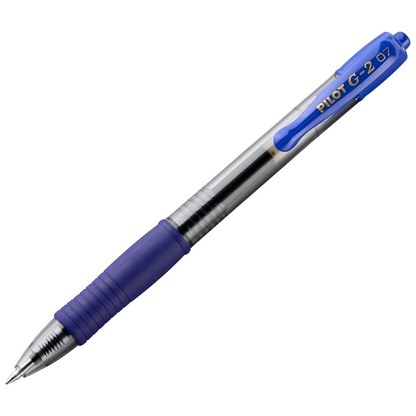 Artikelbild für PILOT G2 Gelschreiber blau/transparent 0,4 mm, Schreibfarbe: blau, 1 St., Artikelnummer 547430