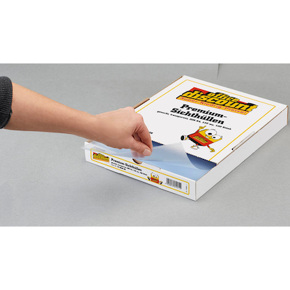 Artikelbild 2 für office discount Sichthüllen DIN A4 transparent genarbt 0,12 mm, 100 St., Artikelnummer 780809