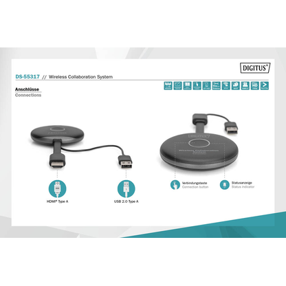 Artikelbild 5 für DIGITUS DS-55317 Präsentationssystem, Artikelnummer 469009