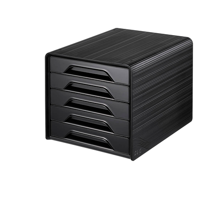 Artikelbild 3 für cep Schubladenbox Smoove schwarz 107111011, DIN A4 mit 5 Schubladen, 1 St., Artikelnummer 429487