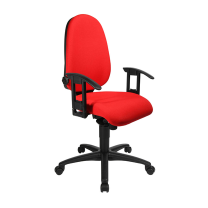 Artikelbild 8 für Topstar Bürostuhl Syncro Pro 5, S500 G21S Stoff rot, Gestell schwarz, Artikelnummer 350722
