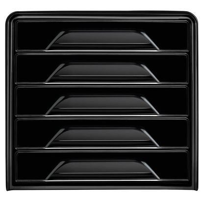 Artikelbild 2 für cep Schubladenbox Smoove schwarz 107111011, DIN A4 mit 5 Schubladen, 1 St., Artikelnummer 429487