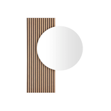 Artikelbild 1 für MÖBELPARTNER Spiegel Hank 157132 silber 79,5 x 3,0 x 109,0 cm, Artikelnummer 255129