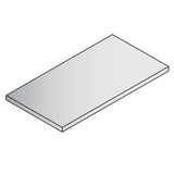 Artikelbild 1 für CP Fachboden silber 92,5 x 45,2 cm, 1 St., Artikelnummer 151389