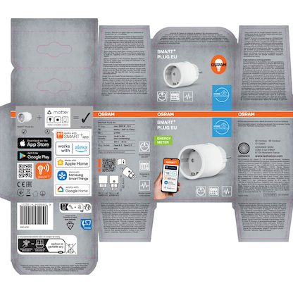 Artikelbild 5 für OSRAM SMART+ WIFI MATTER PLUG WLAN-Steckdose, 1 St., Artikelnummer 709778