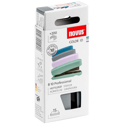 Artikelbild 6 für novus Heftgerät B 10 Professional Color ID 2.0 smart grey, 1 St., Artikelnummer 787048