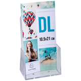 Artikelbild 1 für Exacompta Tischprospekthalter Office Exacryl transparent DIN lang 11,5 x 6,5 x 18,2 cm, 1 St., Artikelnummer 697039