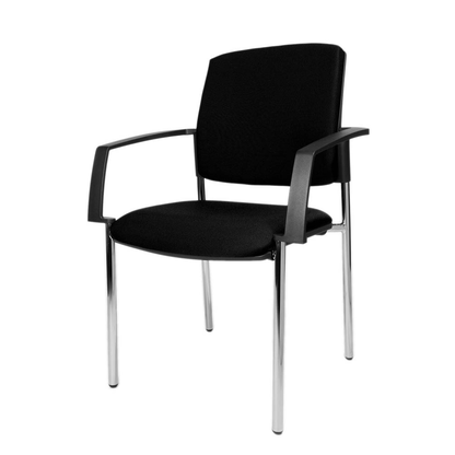 Artikelbild 3 für Topstar Besucherstühle BtoB 10 BB190A G20 schwarz Stoff, 2 St., Artikelnummer 373365