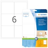 Artikelbild 1 für HERMA Adressetiketten 4502 weiß 99,1 x 93,1 mm, 25 Blatt, Artikelnummer 782096