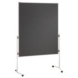 Artikelbild 1 für dots Moderationswand 120,0 x 150,0 cm grau, Artikelnummer 469102