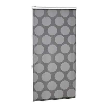 Artikelbild für relaxdays Duschrollo schwarz, grau 80,0 x 240,0 cm, Artikelnummer 520504