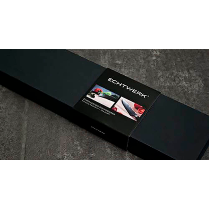 Artikelbild 5 für Echtwerk Kochmesser Damast silber, schwarz, Klinge: 18,0 cm, 1 St., Artikelnummer 649697