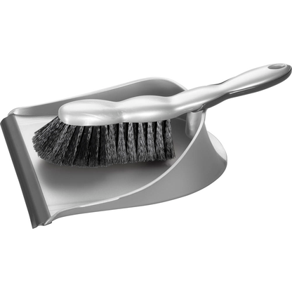 Artikelbild für haug® bürsten Kehrgarnitur GECKO grau Kunststoff 35,0 cm breit, Artikelnummer 456446