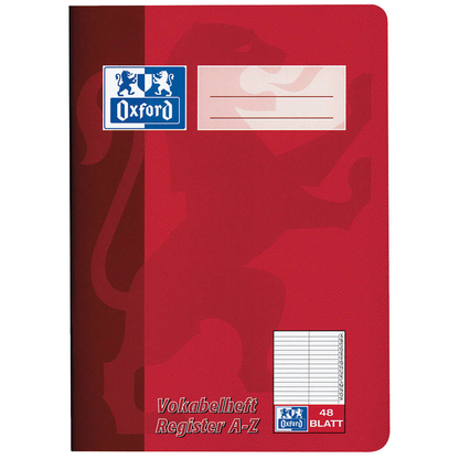 Artikelbild 3 für OXFORD Vokabelheft Lineatur 53 liniert DIN A5 ohne Rand, 48 Blatt, 1 St., Artikelnummer 625830
