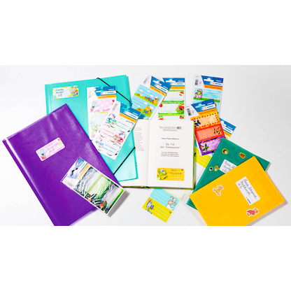 Artikelbild 5 für HERMA Schuletiketten 5599 Tuning, 9 Etiketten, Artikelnummer 601125