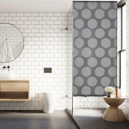 Artikelbild 6 für relaxdays Duschrollo schwarz, grau 80,0 x 240,0 cm, Artikelnummer 520504