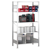 Artikelbild 1 für SCHULTE Schwerlastregal 12750 silber 100,0 x 50,0 x 200,0 cm, Artikelnummer 743823