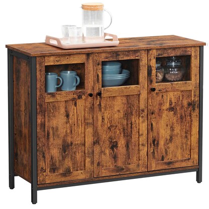 Artikelbild 9 für VASAGLE Sideboard, LSC099B01V1 braun 100,0 x 35,0 x 75,0 cm, 1 St., Artikelnummer 289427