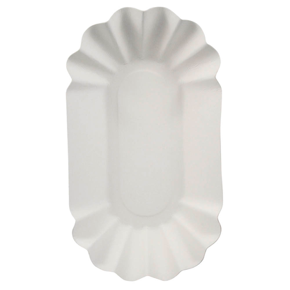 Artikelbild für PAPSTAR Pappschalen weiß 10,5 x 17,5 cm, 250 St., Artikelnummer 564153