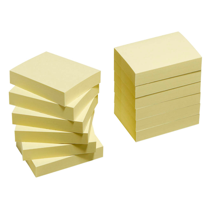 Artikelbild 7 für Post-it® Haftnotizen 653 gelb, 12 Blöcke, Artikelnummer 390021