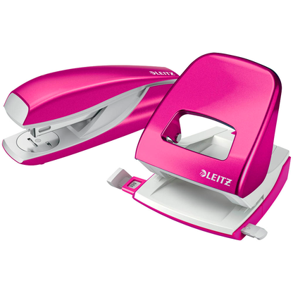 Artikelbild für LEITZ Locher und Heftgeräte Set WOW 5095 pink-metallic, Artikelnummer 678377