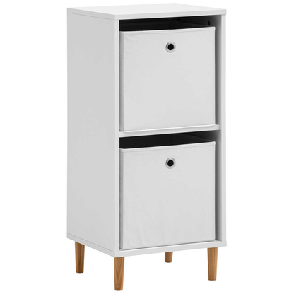 Artikelbild für MÖBELPARTNER Beistellregal Torge mattweiß 38,2 x 38,2 x 84,8 cm, 1 St., Artikelnummer 785818