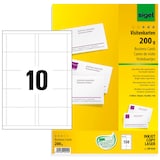 Artikelbild 1 für SIGEL Visitenkarten DP839 satiniert weiß 200 g/qm, 150 St., Artikelnummer 366617