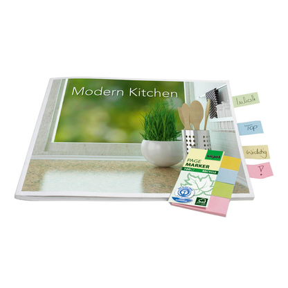 Artikelbild 3 für SIGEL RECYCLE Haftmarker farbsortiert 4x 40 Streifen, Artikelnummer 365668