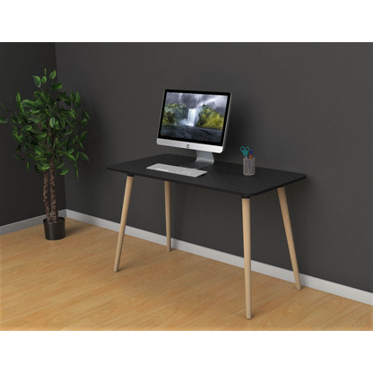 Artikelbild 3 für PAPERFLOW easyHome HOP Schreibtisch schwarz rechteckig, 4-Fuß-Gestell buche 114,0 x 60,0 cm, Artikelnummer 381941