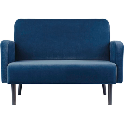 Artikelbild für meet powered by PAPERFLOW 2-Sitzer Sofa LISBOA blau schwarz Stoff 124,0 x 81,5 x 83,0 cm, 1 St., Artikelnummer 851091