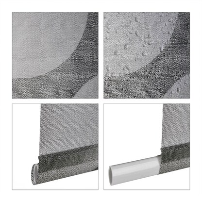Artikelbild 9 für relaxdays Duschrollo schwarz, grau 80,0 x 240,0 cm, Artikelnummer 520504