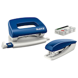 Artikelbild 1 für LEITZ Locher und Heftgeräte Set NeXXt 5058 und 5517 Mini blau, Artikelnummer 681021