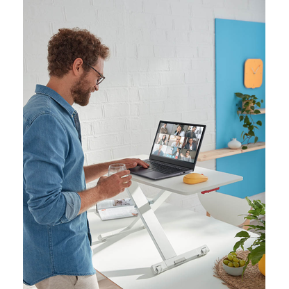 Artikelbild 3 für LEITZ Ergo Cosy Schreibtischaufsatz grau , 1 St., Artikelnummer 789402