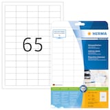 Artikelbild 1 für HERMA Adressetiketten 4504 weiß 38,1 x 21,2 mm, 25 Blatt, Artikelnummer 782209