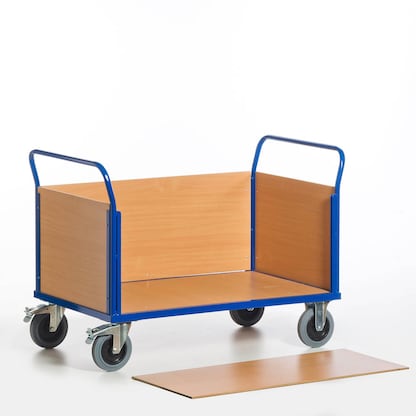 Artikelbild 4 für Rollcart Transportwagen 02-6107 blau 70,0 x 117,0 x 99,0 cm bis 600,0 kg, Artikelnummer 276966