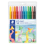 Artikelbild 1 für STAEDTLER Noris Club® 221 Wachsmalstifte farbsortiert, 12 St., Artikelnummer 910859
