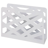 Artikelbild 1 für HAKU Möbel Zeitungsständer 44396 weiß Metall, DIN A4, Artikelnummer 552747